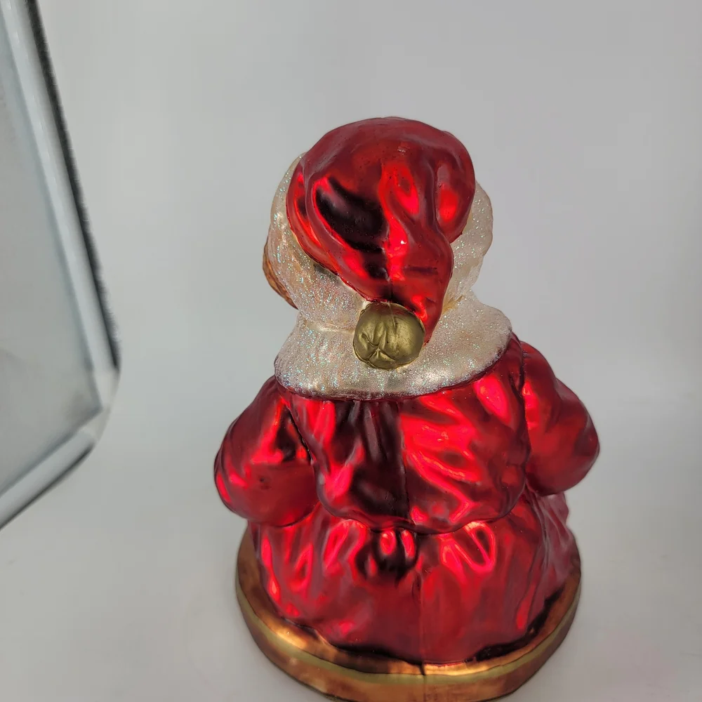Boyds Bears‎ Festive Red and Gold Teddy Ornament